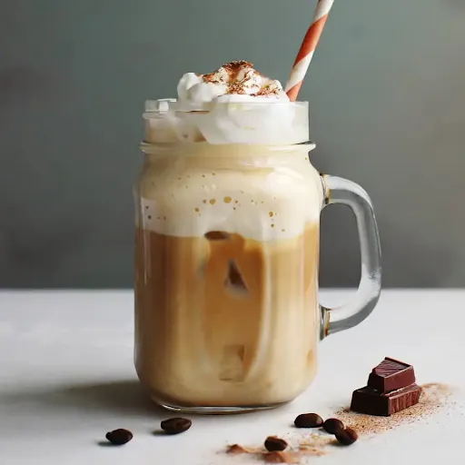 Iced Cappuccino [450 Ml, Mason Jar]