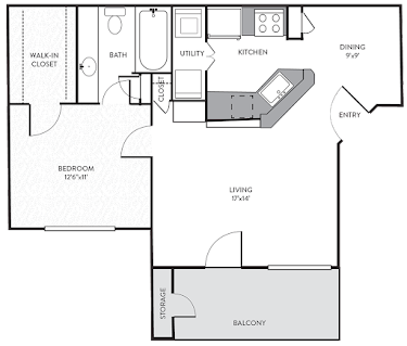 A2 Floorplan Diagram