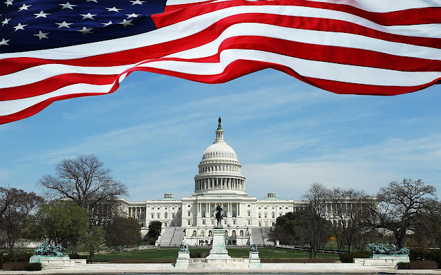 USA Flag Capitol (1920x1080)