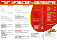 Izletes Pizza menu 1