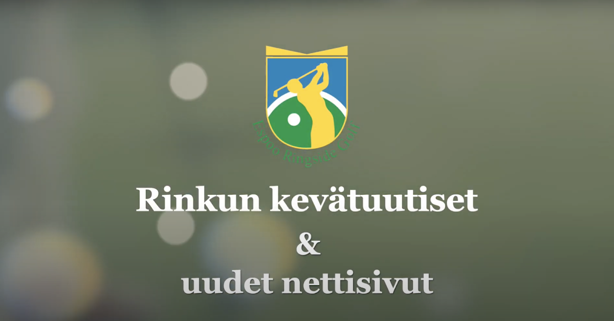 Rinkun kevätuutisia