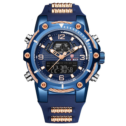 Title 5, Mens alarm clock calendar multi-function watch...