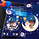 Download 3D Bear Couple Monn Star Glass Tech Theme For PC Windows and Mac 1.1.2