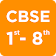 CBSE Class 1 to 8 Books & Solutions icon