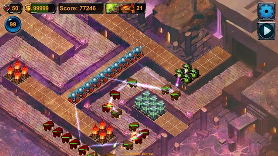  Element Tower Defense returns in this  strategy game based on elemental combinations Element TD v1.2 apk mod (Mod Life/Mana) full