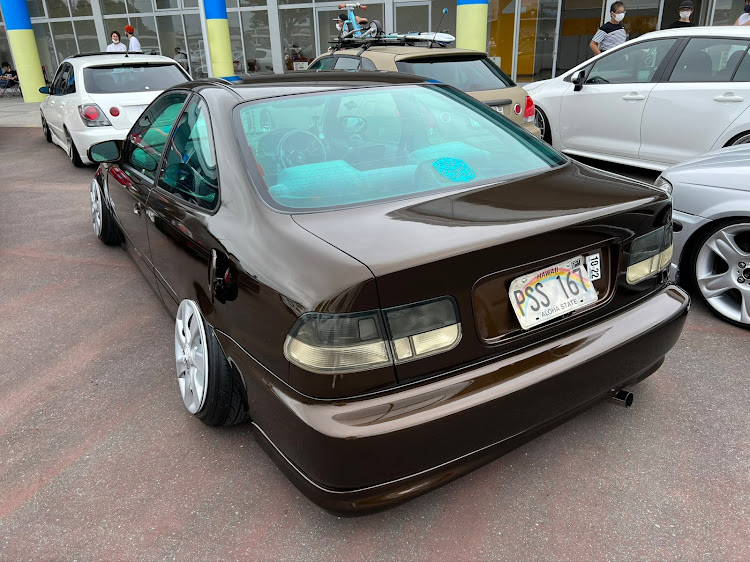 シビックのgenuinewheels・genuine・ジュンセイホイラーズ・写真ありがとうございます！・車検もどしにはいっていますに関するカスタム事例の投稿画像4枚目