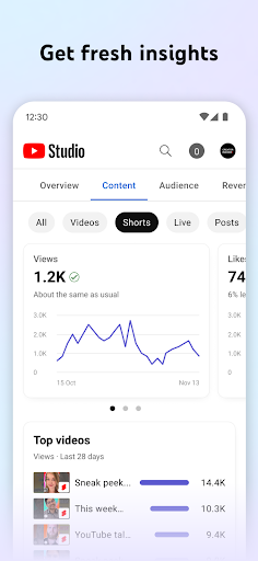 Screenshot YouTube Studio