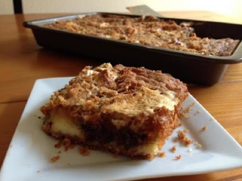 Click Here for Recipe: Cheesecake Samoa S’Mores Bars