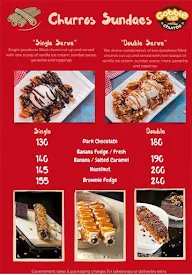 Gobble Up Churros menu 3