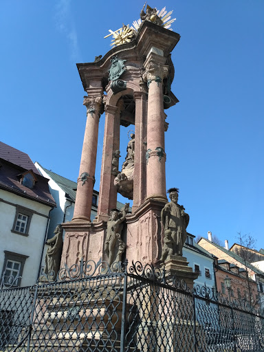 Plague column on Holy trinity 