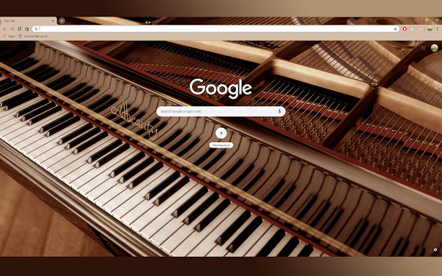 Piano Keys | 1920x1080 chrome extension