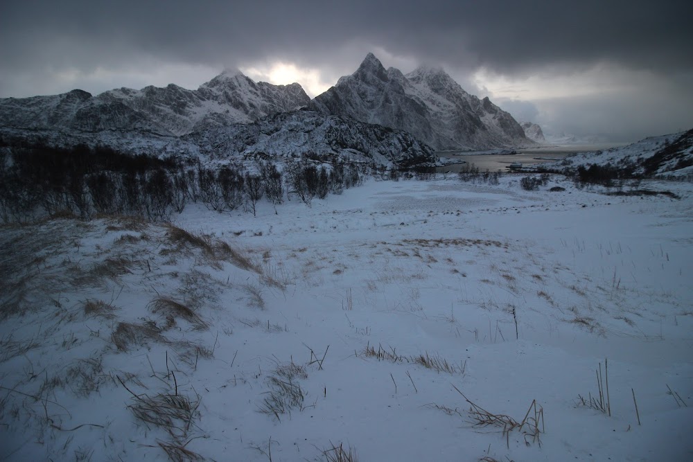 В погоне за снежными пейзажами (острова Lofoten в Новом 2020 году)