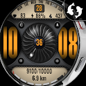 Aviator Digital Watch Face I27 icon