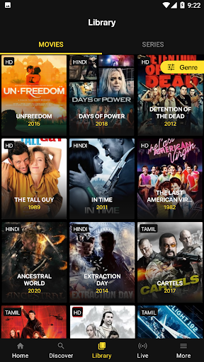 Screenshot Picasso: Live TV, Movie & Show