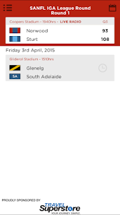 The Official SANFL App - náhled