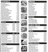 Kwality Food Corner menu 1