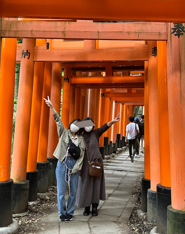 GTOのもどきも外国人インバウンド目線になりたい小旅行・大阪京都小旅行・やっぱりお好み焼き・めちゃ美味い😋・伏見稲荷に関するカスタム事例の投稿画像9枚目