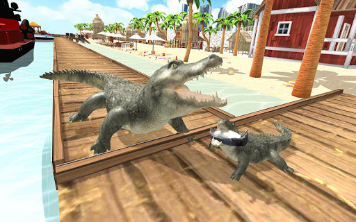 Crocodile Family Beach  City Attack 2019