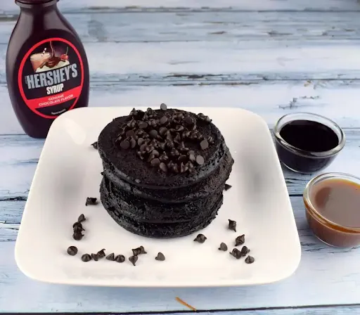 Chocolate Choco Chips Pancake [4 Pieces]