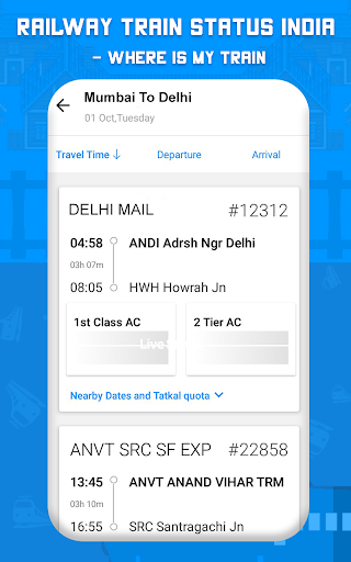 Train Status - Where is my Train