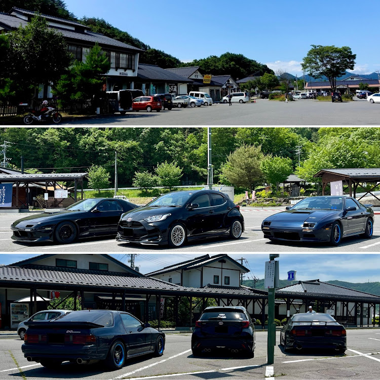 ヤリスのフォロワーさんとコラボ・道の駅・マフラー交換・ニャン活・JZX100 チェイサーに関するカスタム事例の投稿画像2枚目
