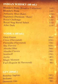 The Deck Lounge Bar menu 3