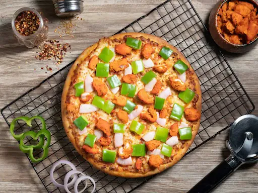 Bhuna Murg Pizza (Thin Crust)