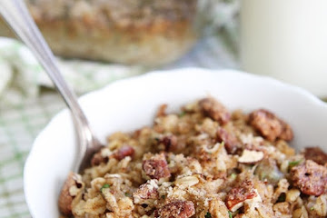 Zucchini Bread Baked Oatmeal