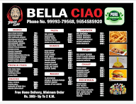 Bella Ciao menu 2