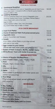 Fiesta - Celebrations Resort menu 2