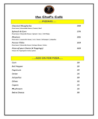 The Chef's Cafe' menu 6