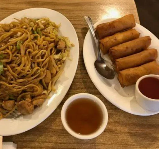 Spring Roll + Chowmein