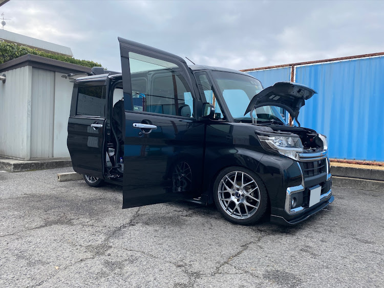 タントカスタムの2023年もよろしくお願いします・新年初洗車・タントカスタムLA600Sに関するカスタム事例の投稿画像1枚目