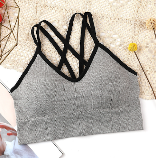 Title 7, Womens Beautiful Back Tube Top Comfort Bra Wit...