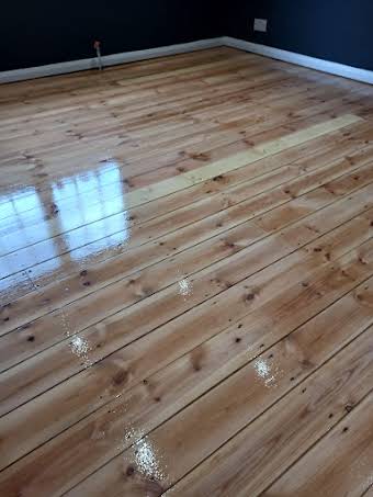 Wood floor sanding and restoration  album cover