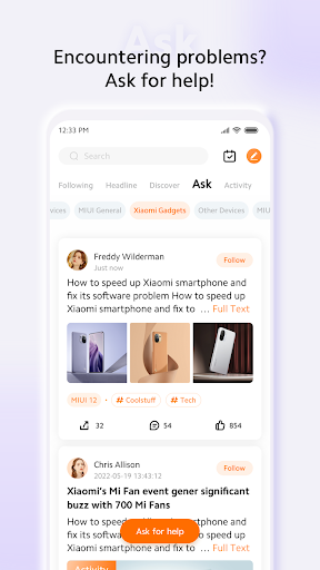 Screenshot Xiaomi Community