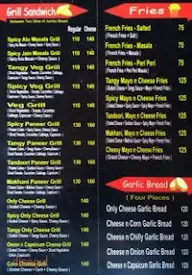 Tummy Fillers menu 1