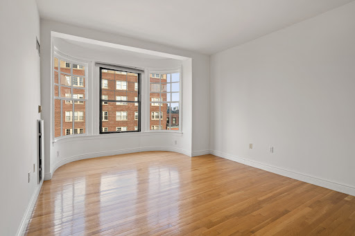 Empty room with hardwood floor and bay window - Buy this luxury apartment / penthouse in Boston, 1 bedroom