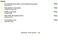 Incanto - The Zuri menu 1