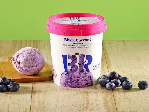 Black Currant Ice Cream (450 Ml Family Pack)