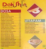 Dakshin menu 4