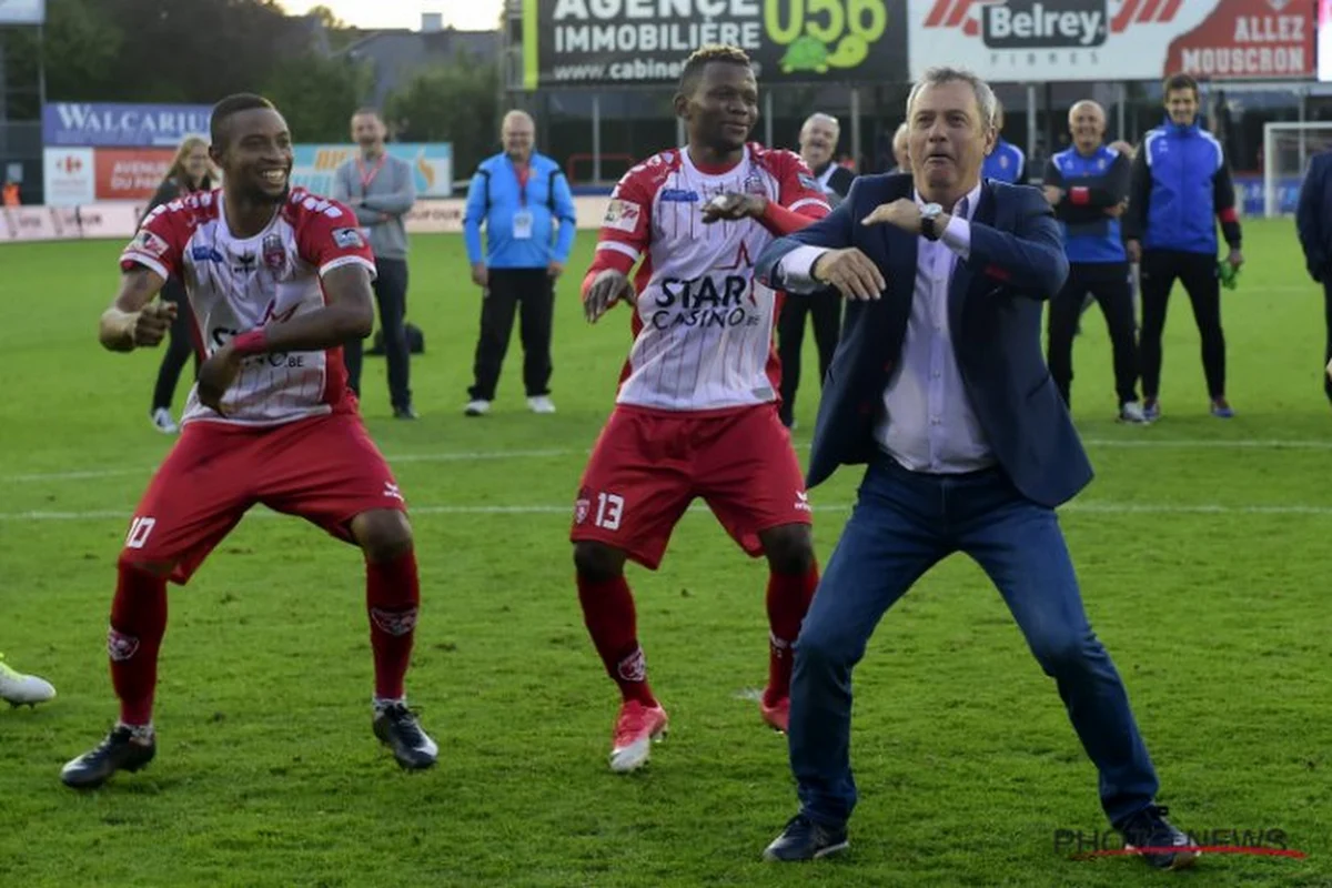 Manque d'ambitions à Mouscron? "Il ne faut pas tomber dans la folie des grandeurs"