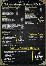 Delicious Kunafa & Broast Chicken menu 2