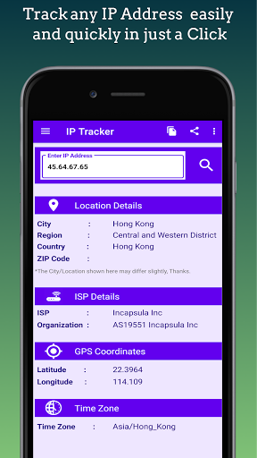 Screenshot IP Tracker