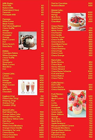 Ishwarya Sweets & Bakes menu 2