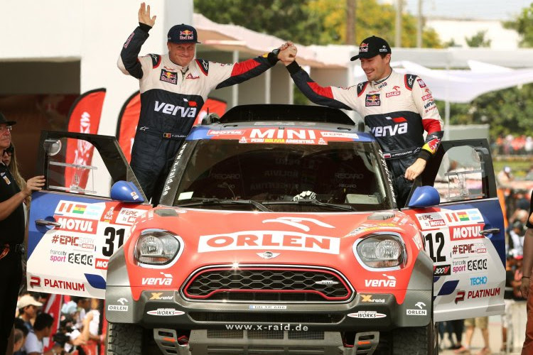 Belg pronkt op derde plaats in Dakarrally, meteen ferme opdoffer voor negenvoudig WRC-kampioen Loeb