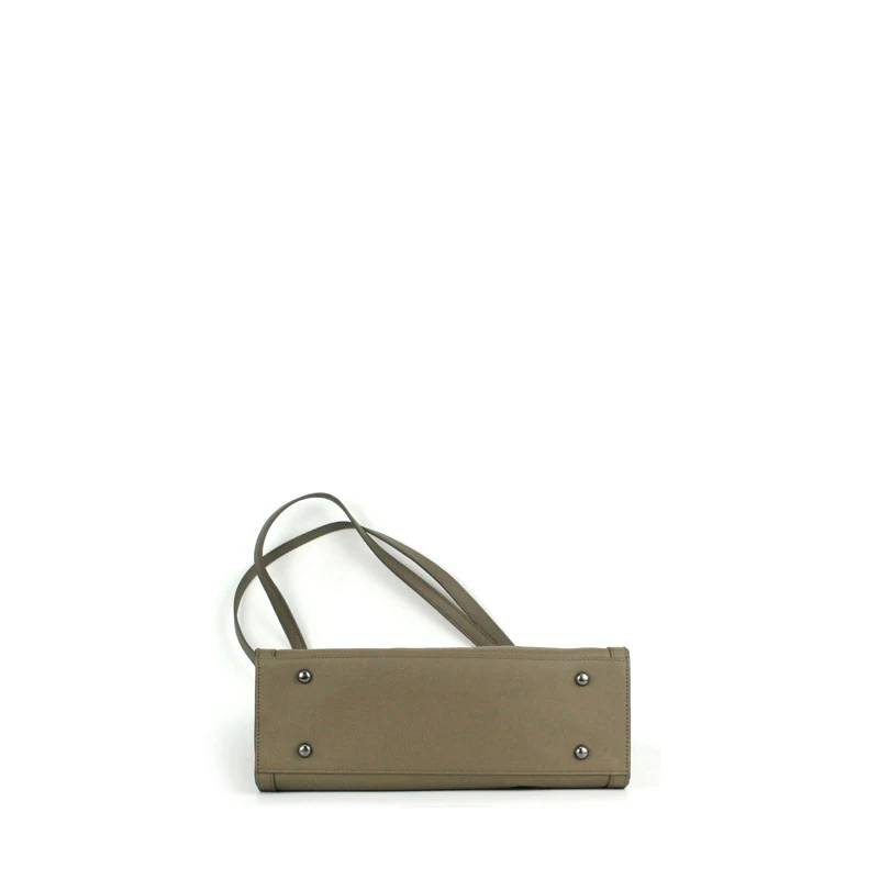 Title 12, Bolsa Tote Feminina de Couro Bovino, Primeira C...