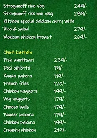 Manav's Kitchen menu 1