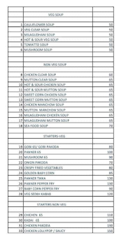 Hotel New Punjabi Dhaba menu 1