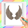 How to Draw Wings Step by step icon